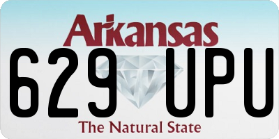 AR license plate 629UPU