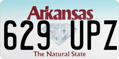 AR license plate 629UPZ