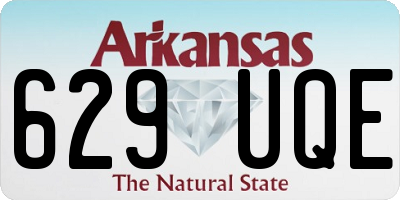 AR license plate 629UQE