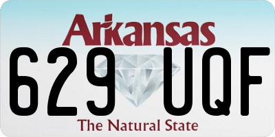 AR license plate 629UQF
