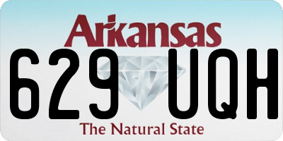 AR license plate 629UQH