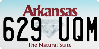 AR license plate 629UQM