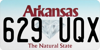 AR license plate 629UQX