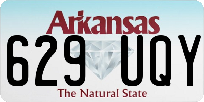 AR license plate 629UQY