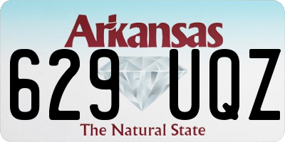 AR license plate 629UQZ