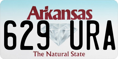 AR license plate 629URA