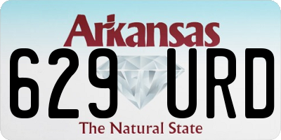 AR license plate 629URD