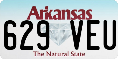 AR license plate 629VEU