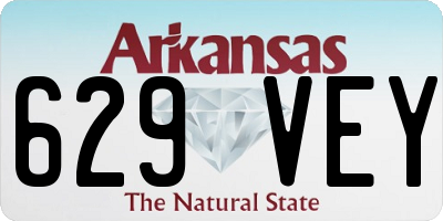 AR license plate 629VEY