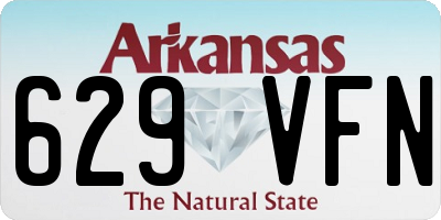 AR license plate 629VFN