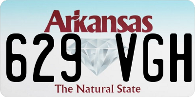 AR license plate 629VGH