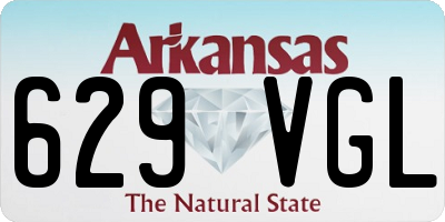 AR license plate 629VGL