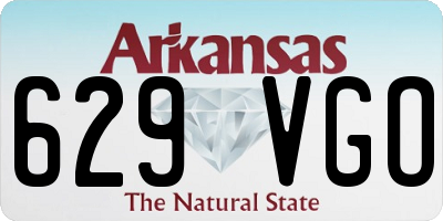 AR license plate 629VGO