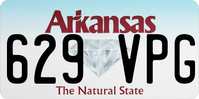 AR license plate 629VPG