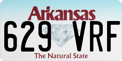 AR license plate 629VRF