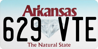 AR license plate 629VTE