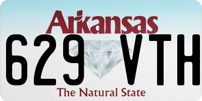 AR license plate 629VTH