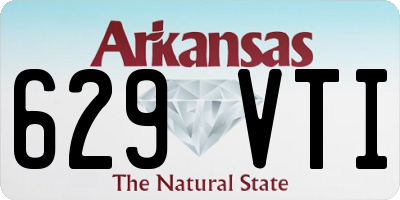 AR license plate 629VTI