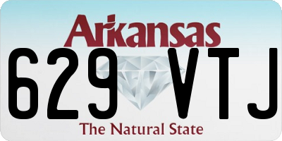 AR license plate 629VTJ