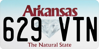AR license plate 629VTN