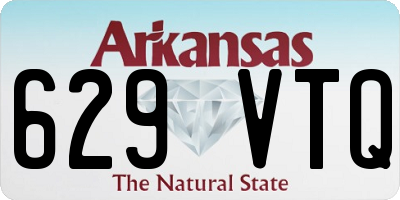 AR license plate 629VTQ