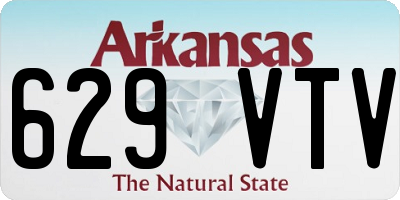 AR license plate 629VTV