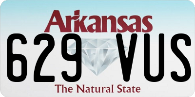 AR license plate 629VUS
