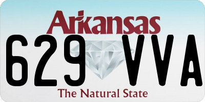AR license plate 629VVA