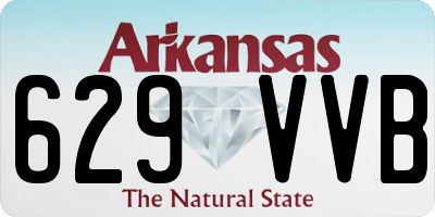 AR license plate 629VVB