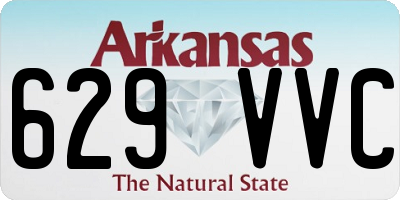 AR license plate 629VVC