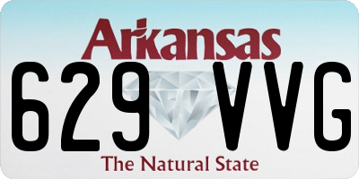 AR license plate 629VVG