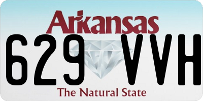 AR license plate 629VVH