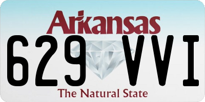 AR license plate 629VVI