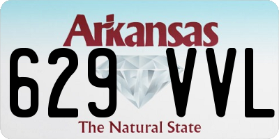 AR license plate 629VVL