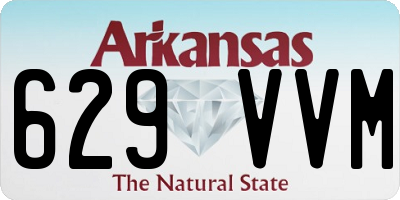 AR license plate 629VVM