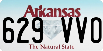 AR license plate 629VVO