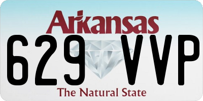 AR license plate 629VVP