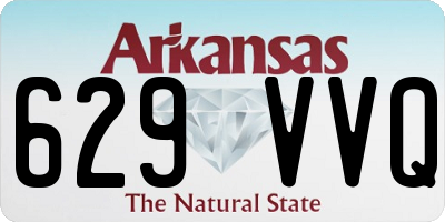 AR license plate 629VVQ