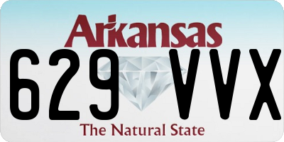 AR license plate 629VVX