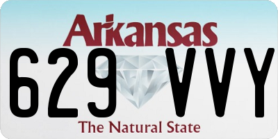 AR license plate 629VVY