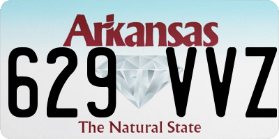 AR license plate 629VVZ