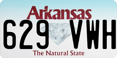AR license plate 629VWH