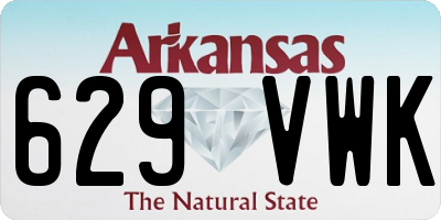 AR license plate 629VWK