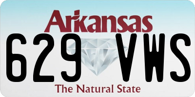 AR license plate 629VWS