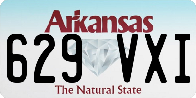 AR license plate 629VXI