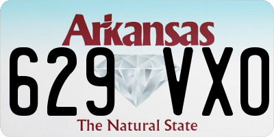 AR license plate 629VXO