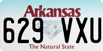 AR license plate 629VXU