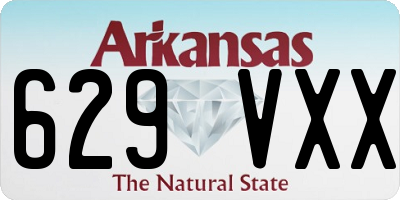 AR license plate 629VXX