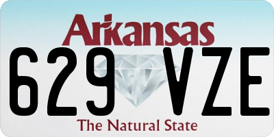 AR license plate 629VZE