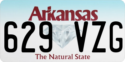 AR license plate 629VZG